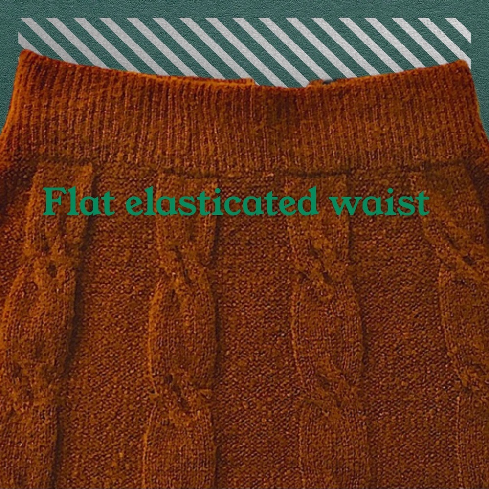 NWT urban outfitters Cable knit sweater skirt - Picture 9 of 9